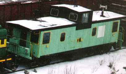 Smurfit-Stone's caboose, Bathurst