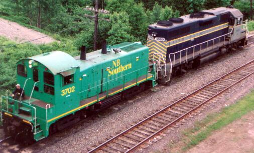 HLCX 3669 and NBSR 3702, Saint John