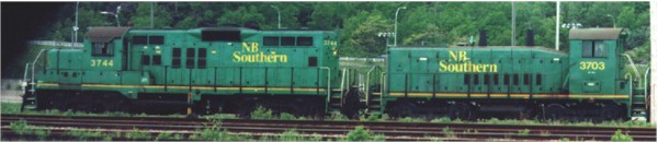 NBSR 3703 and 3744, CN Saint John