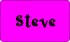 Steve's pages
